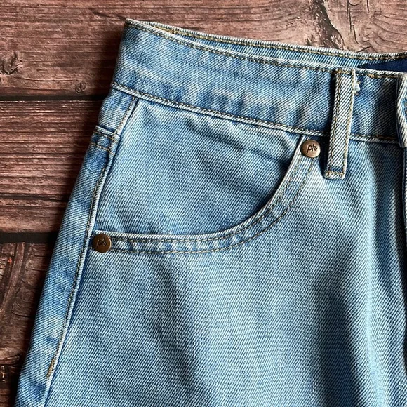 PRINCESS HIGHWAY | Faded wash denim mini skirt - Picture 3 of 9